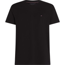 TOMMY HILFIGER ESSENTIAL REG FIT SOLID TEE MW0MW37267 BDS-BLACK 