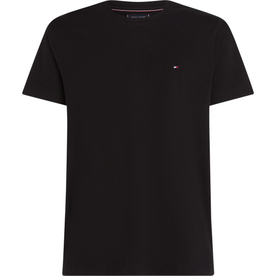 TOMMY HILFIGER ESSENTIAL REG FIT SOLID TEE MW0MW37267 BDS-BLACK 
