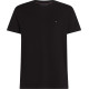 TOMMY HILFIGER ESSENTIAL REG FIT SOLID TEE MW0MW37267 BDS-BLACK 