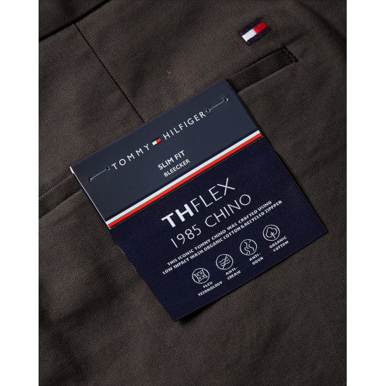 TOMMY HILFIGER CORE BLEECKER 1985 PIMA COTTON MW0MW28883 PTY32-DARK ASH