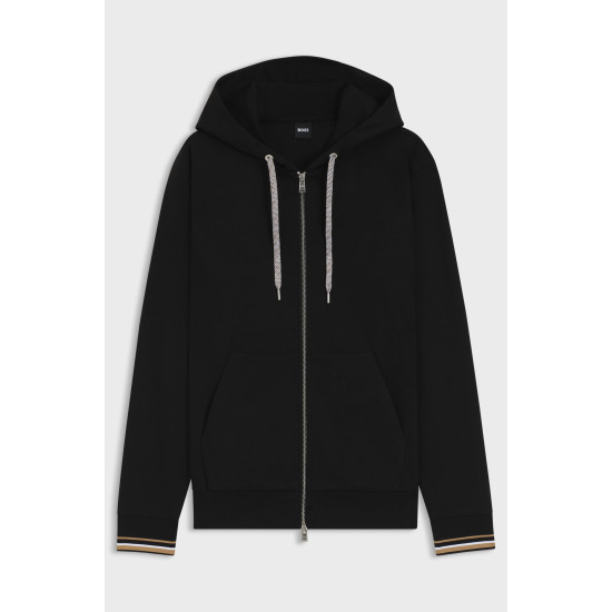 BOSS C-SPENCE 109 ZIP SWEATER 50543427 001-BLACK