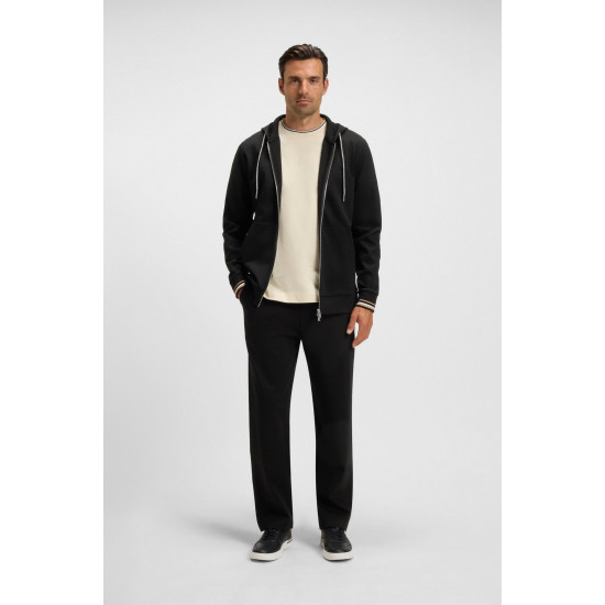 BOSS C-SPENCE 109 ZIP SWEATER 50543427 001-BLACK