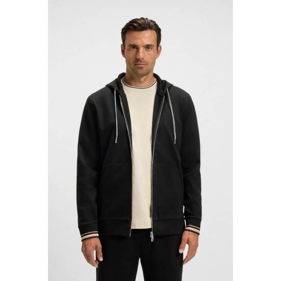 BOSS C-SPENCE 109 ZIP SWEATER 50543427 001-BLACK