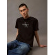 CALVIN KLEIN SS HERO MONOLOGO TEE 20s LV04RB862G UB1-BLACK