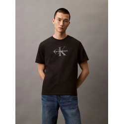CALVIN KLEIN SS HERO MONOLOGO TEE 20s LV04RB862G UB1-BLACK