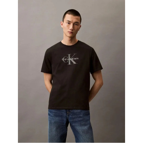 CALVIN KLEIN SS HERO MONOLOGO TEE 20s LV04RB862G UB1-BLACK