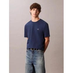 CALVIN KLEIN SS MONOGRAM 20S EASY TEE LV04RC275G C3I-BLUE JEAN