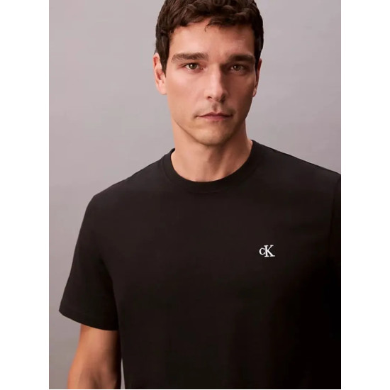 CALVIN KLEIN SS MONOGRAM 20S EASY TEE LV04RC275G UB1-BLACK 