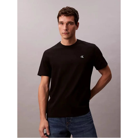 CALVIN KLEIN SS MONOGRAM 20S EASY TEE LV04RC275G UB1-BLACK 