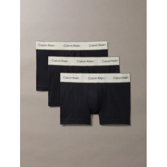 CALVIN KLEIN TRUNK 3PK LV00NB4446 UB1-BLACK/BLACK/BLACK 