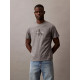 CALVIN KLEIN SS HERO MONOLOGO TEE 20s LV04RB862G P7E-MED GREY HTR