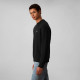 CALVIN KLEIN LS CTTN ESY FT CREWNECK SWEATER LV04RC309G UB1-BLACK