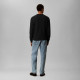 CALVIN KLEIN LS CTTN ESY FT CREWNECK SWEATER LV04RC309G UB1-BLACK