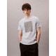 CALVIN KLEIN SS 20S CK MCR AP PFF T-SHIRT LV04RC841G CI1-QUARRY