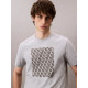CALVIN KLEIN SS 20S CK MCR AP PFF T-SHIRT LV04RC841G CI1-QUARRY