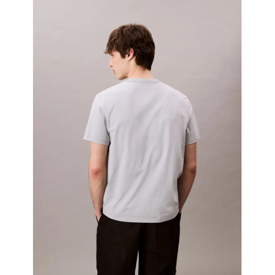 CALVIN KLEIN SS 20S CK MCR AP PFF T-SHIRT LV04RC841G CI1-QUARRY