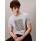 CALVIN KLEIN SS 20S CK MCR AP PFF T-SHIRT LV04RC841G CI1-QUARRY