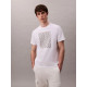 CALVIN KLEIN SS 20S CK MCR AP PFF T-SHIRT LV04RC841G YAA-BRILLIANT WHITE 