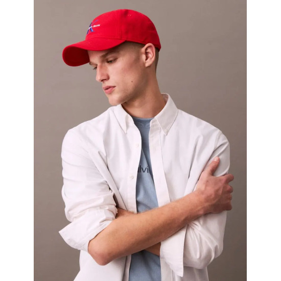 CALVIN KLEIN LS SOLID OXFORD CLASSIC SHIRT LV140EM125 YAA-BRILLIANT WHITE