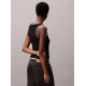 CALVIN KLEIN WVN LBL 2X2 COTTON TOP LV047C201G UB1-BLACK
