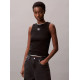 CALVIN KLEIN WVN LBL 2X2 COTTON TOP LV047C201G UB1-BLACK