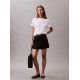 CALVIN KLEIN INST LOGO CLASSIC TEE SS LV047C912G YAA-BRILLIANT WHITE