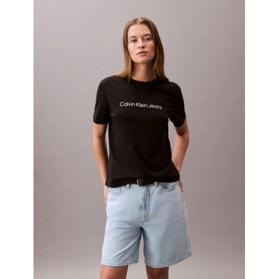 CALVIN KLEIN INST LOGO CLASSIC TEE SS LV047C912G UB1-BLACK