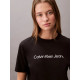 CALVIN KLEIN INST LOGO CLASSIC TEE SS LV047C912G UB1-BLACK