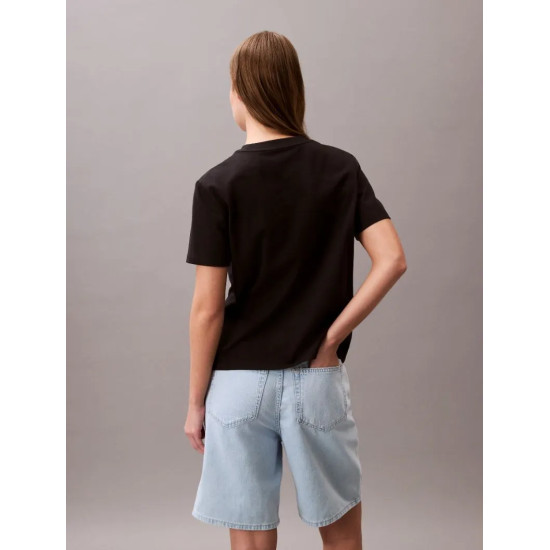 CALVIN KLEIN INST LOGO CLASSIC TEE SS LV047C912G UB1-BLACK