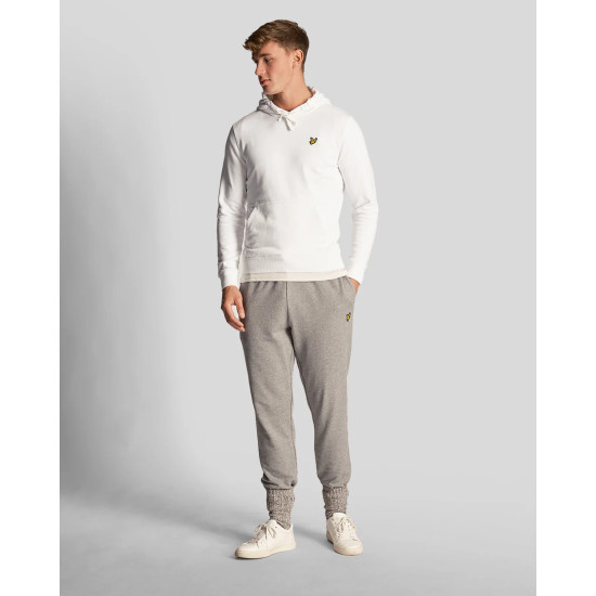 LYLE & SCOTT PULLOVER HOODIE ML416VOG 626-WHITE