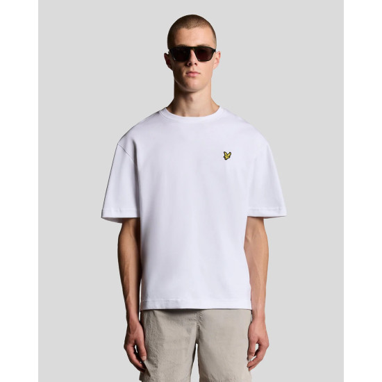 LYLE & SCOTT ULTRA SOFT COTTON BLEND T-SHIRT TS2302V 626-WHITE