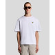 LYLE & SCOTT ULTRA SOFT COTTON BLEND T-SHIRT TS2302V 626-WHITE