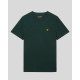 LYLE & SCOTT PLAIN T-SHIRT TS400VOG W486-DARK GREEN