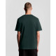 LYLE & SCOTT PLAIN T-SHIRT TS400VOG W486-DARK GREEN