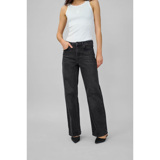 MY ESSENTIAL WARDROBE 35 THE LOUIS 139 HIGH WIDE Y 10704222 100070-BLACK RETRO WASH