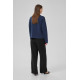 MY ESSENTIAL WARDROBE HELLEMW POLO BLOUSE 10705234 194109-AFTER MIDNIGHT 