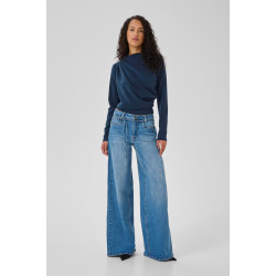MY ESSENTIAL WARDROBE HELLEMW BLOUSE 10704885 194109-AFTER MIDNIGHT 