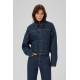 MY ESSENTIAL WARDROBE MWMALLE 139 DECO DENIM JACKET 10705268 100067-DARK WASH UN-WASH