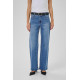 MY ESSENTIAL WARDROBE MWLOUIS 144 HIGH WIDE JEANS 10705242 100053-MEDIUM BLUE