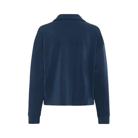 MY ESSENTIAL WARDROBE HELLEMW POLO BLOUSE 10705234 194109-AFTER MIDNIGHT 