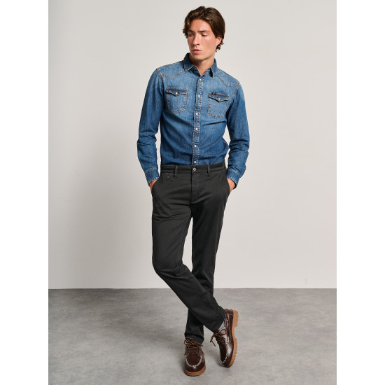 STAFF GALLERY CULTON MAN PANT 5-898.811.9.054 N0905-GREY ANTHRACITE