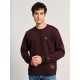 STAFF GALLERY FITZ CREW NECK SWEATER 64-108.054 N0015-BORDEUX STAFF GALLERY FITZ CREW NECK SWEATER 64-108.054 N0015-BORDEUX