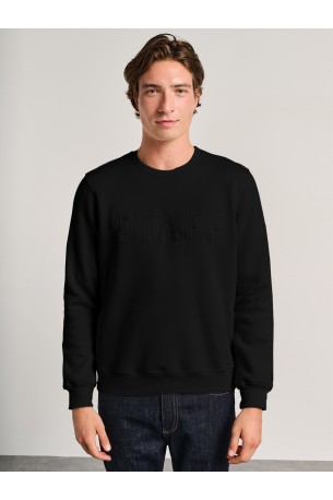 STAFF GALLERY DEKER CREW NECK SWEATER 64-112.054 N0090-BLACK