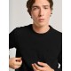 STAFF GALLERY DEKER CREW NECK SWEATER 64-112.054 N0090-BLACK STAFF GALLERY DEKER CREW NECK SWEATER 64-112.054 N0090-BLACK