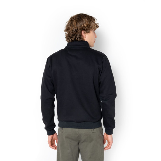 THE BOSTONIANS QUILTED HYBRID JACKET 3WR1144 B031BL-BLACK