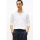 TOMMY HILFIGER CL FLEX POPLIN SF SHIRT MW0MW38347 YCFR-OPTIC WHITE