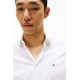 TOMMY HILFIGER CL FLEX POPLIN SF SHIRT MW0MW38347 YCFR-OPTIC WHITE