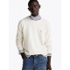 TOMMY HILFIGER ESSENTIAL STRUCTURE CREW NECK MW0MW36347 Z00-IVORY PETAL