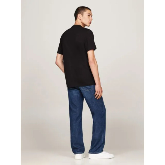 TOMMY HILFIGER TECH TEE MW0MW37313 BDS-BLACK 