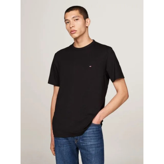 TOMMY HILFIGER TECH TEE MW0MW37313 BDS-BLACK 